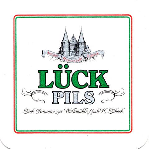 l�beck hl-sh l�ck quad 2-4a2b (185-rotgr�ner rahmen-holstentor silber)